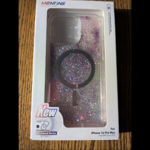iPhone 16 Pro Max Glitter MagSafe Magnetic Ring Quicksand Series Case Sealed Box